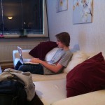 Sheltering Daniel ”The Norwegian kid” Hovdahl (O’Snap) for the weekend…