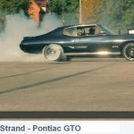 VIDEO: Kalle Strand – Pontiac GTO *Supercharged* burnout!