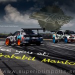 Superior Drift till Gatebil Mantorp 2014 – Vill du åka med och känna hur full attack runt ”Parisern” känns?